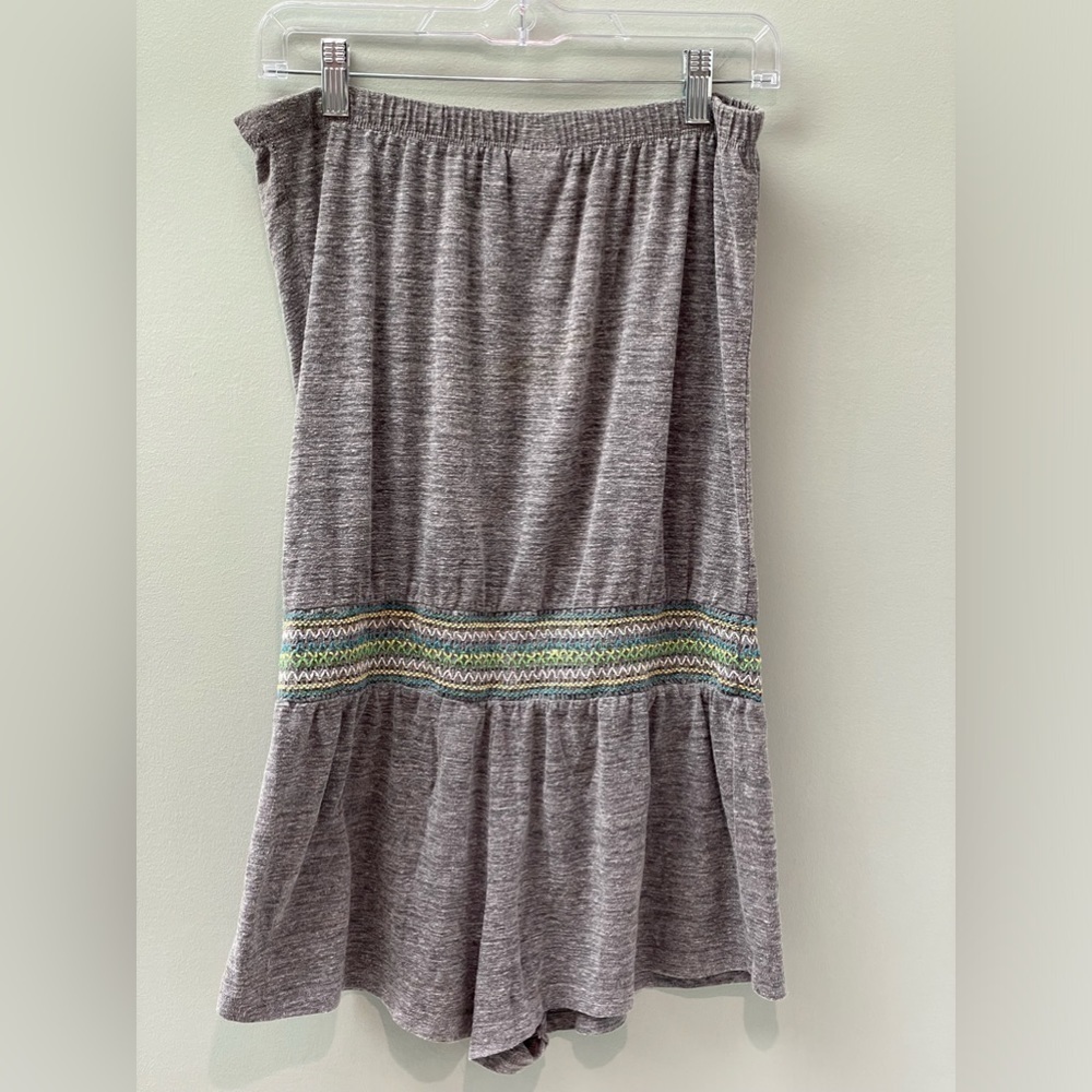 Vintage Lucky Brand Embroidered dropped waist Romper size SM